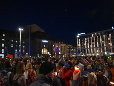 Arriving at Leipzig Hauptbahnhof.