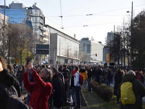 Georgiring, looking south towards the main event.